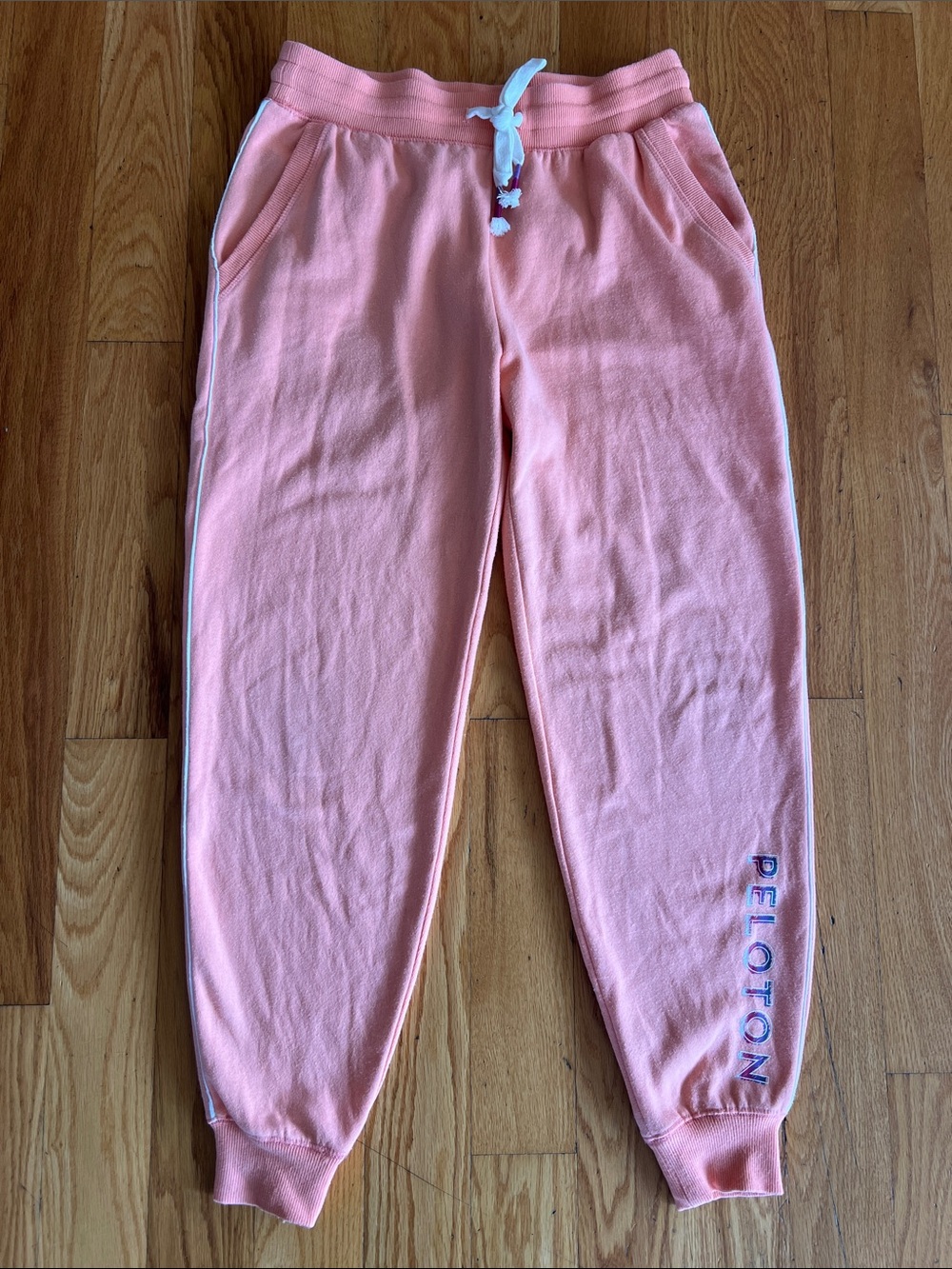 Women’s Peloton Lightweight Peach Jogger Sweatpants Lounge Size Small